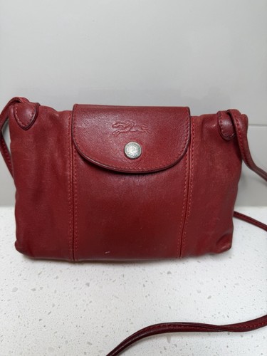Longchamp pliage cuir - le,
