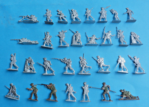 Plats étain zinnfiguren - zinnfiguren,