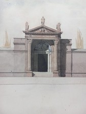 Loirette Projet Architecture Ecole Beaux Arts Paris Rodez Aveyron Concours 1842