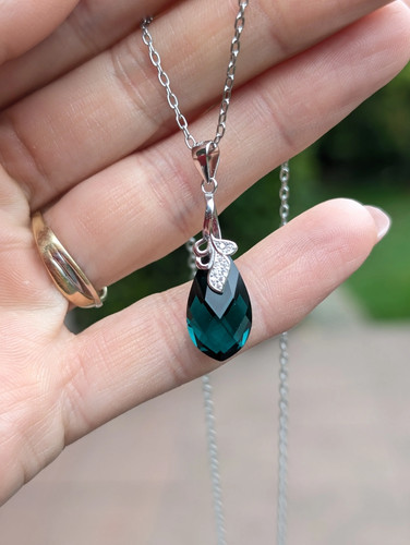 Swarovski decorated necklace - swarovski,