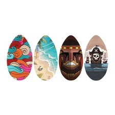 Skimbboard Skim Board debout avec revêtement de revêtement de brillant haut