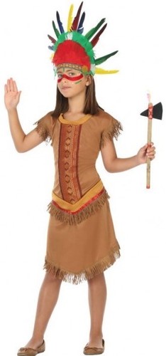 Déguisement fille indienne - fille,