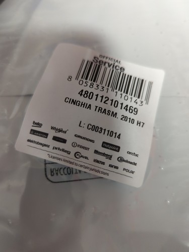 Courroie seche linge 9kg - courroie,