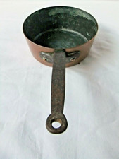 Casserole en cuivre XIXème siècle batterie de cuisine service