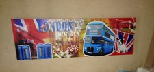 THEME UNION JACK ANGLETERRE LONDON / BUS CABINE BIG BEN bouledogue