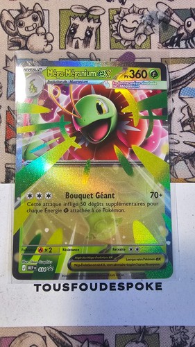 Mega meganium 034 - ex, neuf