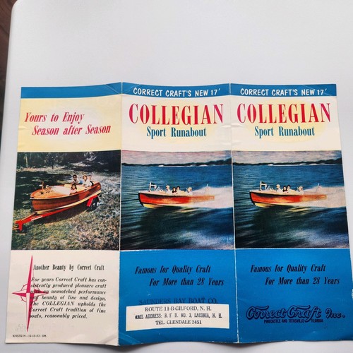 1954 correct craft - craft, collegian