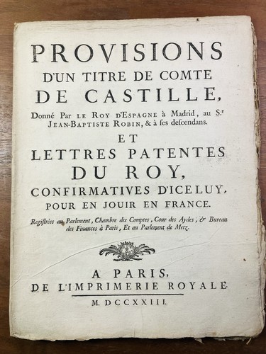 Jean baptiste robin count - jean,