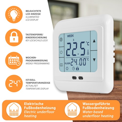 Heat thermostat digital - thermostat,