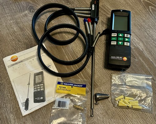 Testo 325m combustion - combustion, analyzer