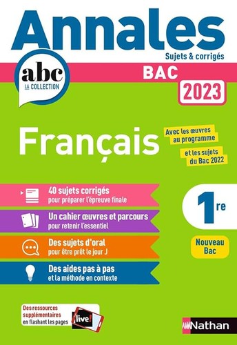 Annales abc bac - bac, 2023