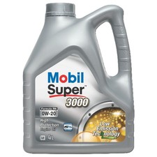 MOBIL Super 3000 Formula RN Huile moteur 0W-20 4L Huile entièrement synthétique