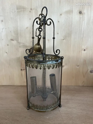 Lustre plafonnier lanterne