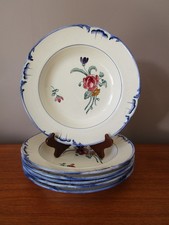 6 Assiettes Creuses 24,5 cm