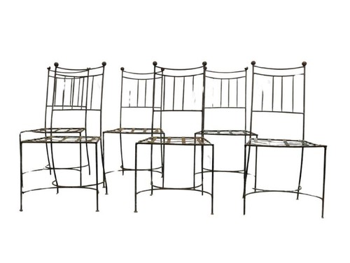 Série chaises de jardin - de,