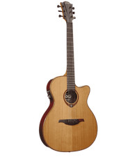 Guitare Folk Electro LAG T118ASCE Auditorium Cutaway Slim