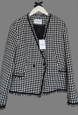 VESTE EN TWEED BICOLORE BY