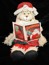 House of Lloyd 1996 Grannie Flo Shelf Sitter Christmas Carrots Bunny Rabbit