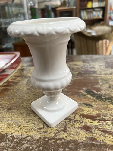 Petit vase médicis blanc - blanc, en