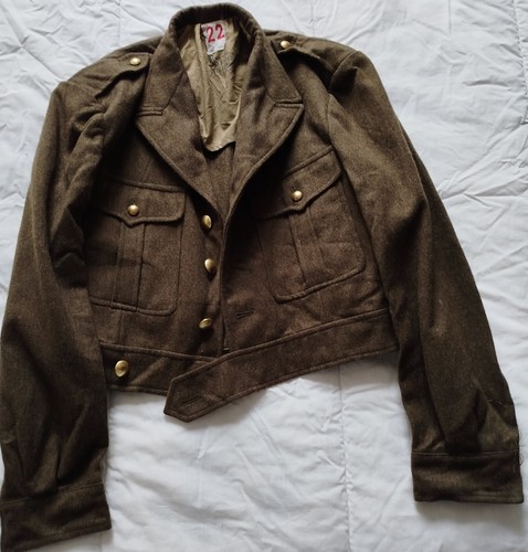 Blouson ike battle dress laine - battle,