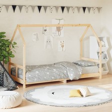 Cadre de Lit pour Enfants Meuble Adulte Chambre Bois de Pin Massif vidaXL