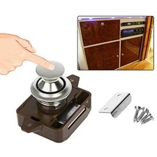 Serrure à bouton poussoir