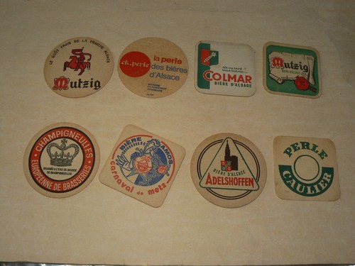 Lot sous bock - lot, mutzig