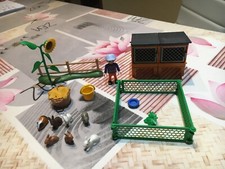Playmobil : 5123 : Enclos à lapins et enfant