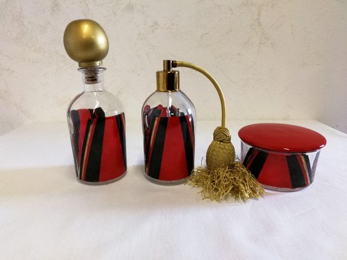 Ancien vaporisateur ensemble - /,