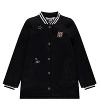 Joli Manteau Orchestra Unisexe Coton Noir Matelassé Doublé T.8ans NEUF+ETIQUETTE