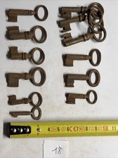 Clef  ancienne  Pour Petit Coffret, Boîte À Musique, Autres ￼( X12)