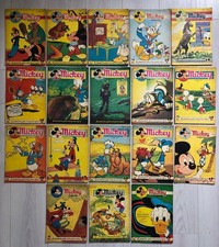 18x (Genre JOURNAL) MICKEY MAGAZINE Années 1953 - 1954 et 1955 Edition Belgique