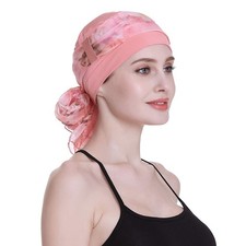 Bonnet de nuit corail pour