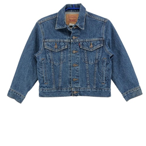 Veste jean trucker vintage - veste, en