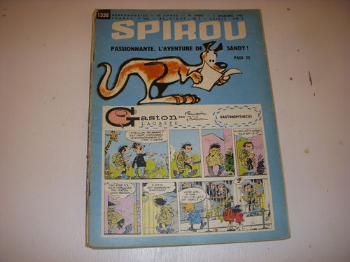 Spirou 1338 1963 sport - spirou,
