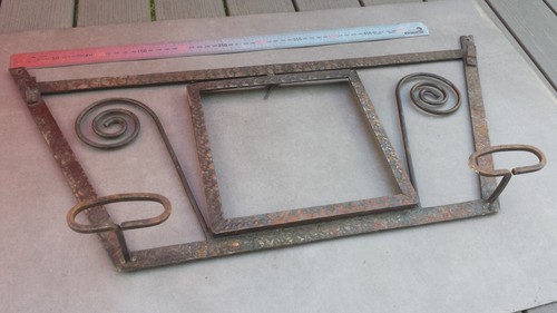 Ancien miroir porte - , en
