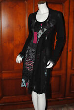 Robe, femme, multicolore, Carlopik, viscose mélangée,38/40, belle qualité. TBE.