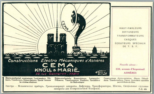 1926 cema knoll marié - cema,