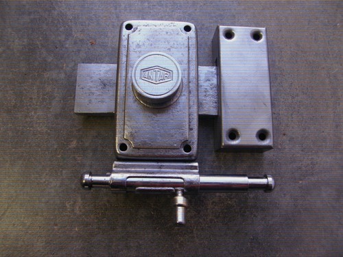 Ancien verrou double fer de - ancien,