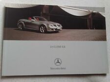 Brochure Prospekt Prospectus Catalogue  MERCEDES classe SLK  (french)  SLK200 KO
