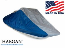 Housse Jet Ski - Bleu Marine/Argent pour Kawasaki Jet Ski 900 STX 2006 2005 *plus