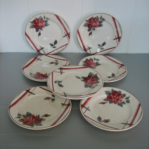 Ancienne assiettes à - 7,