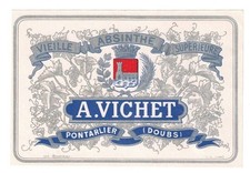 Ancienne étiquette Absinthe