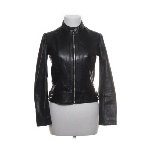Mango veste cuir femmes - veste, cuir,