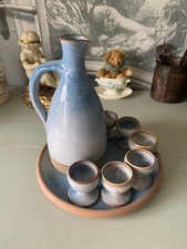 Service à Liqueur  Roger Jacques Grès De Puisaye Poterie Saint Amand En Puisaye