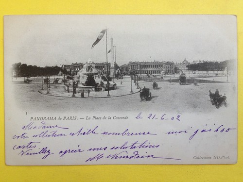 Cpa paris 1902 - paris,