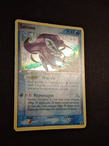 Carte pokémon suicune 030 - pokémon,