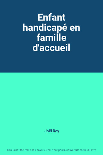 Enfant handicapé famille - handicapé, en