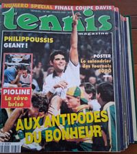 Tennis magazine année 2000 complète reliée