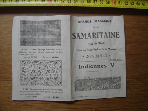 Echantillon tissus comptoir - de,
